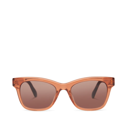 Margot Terracotta Handcrafted Sunglasses Front View