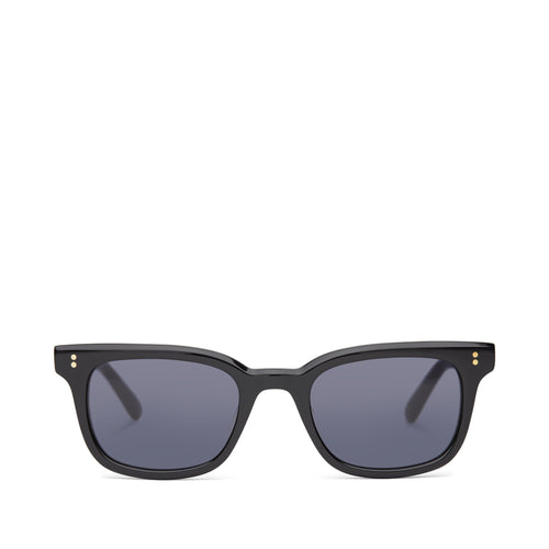 Ashtyn Black Tortoise Handcrafted Sunglasses Front View