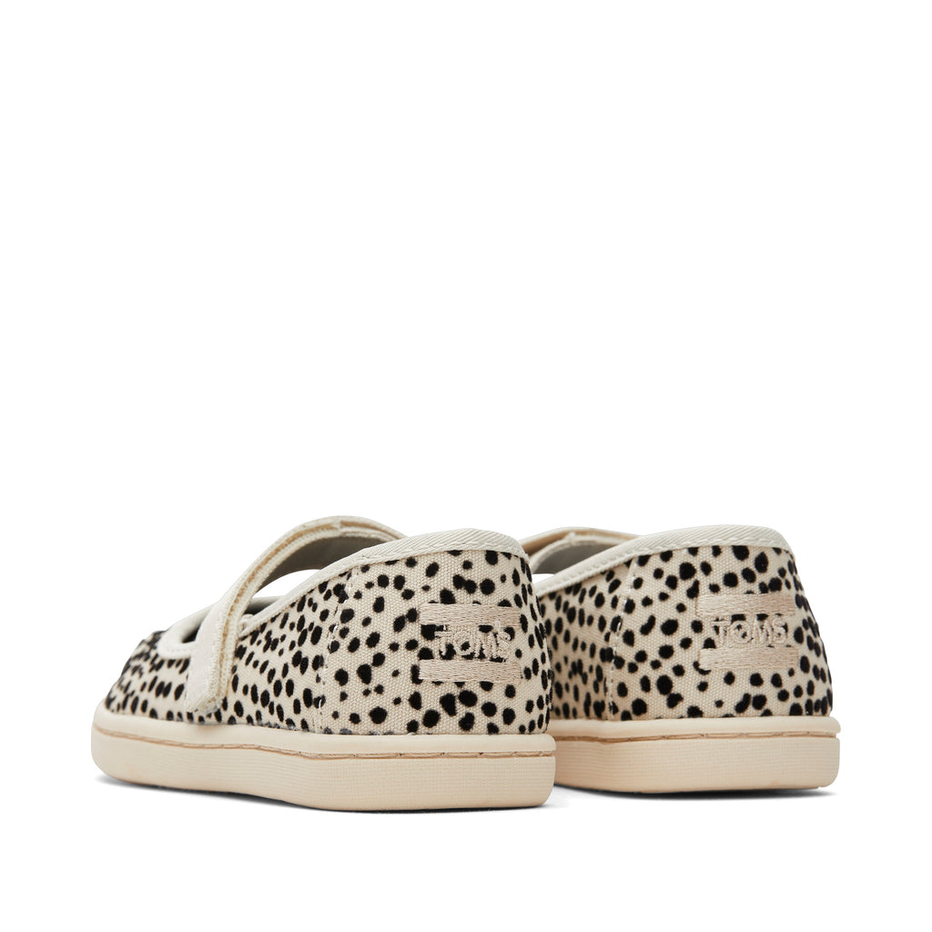 Mary Jane Mini Cheetah Print Toddler Shoe Back View