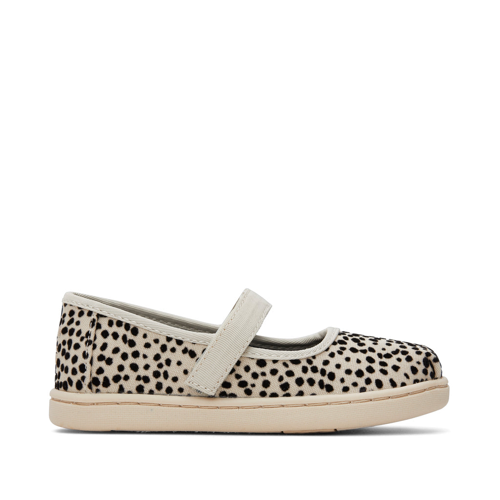Mary Jane Mini Cheetah Print Toddler Shoe Side View