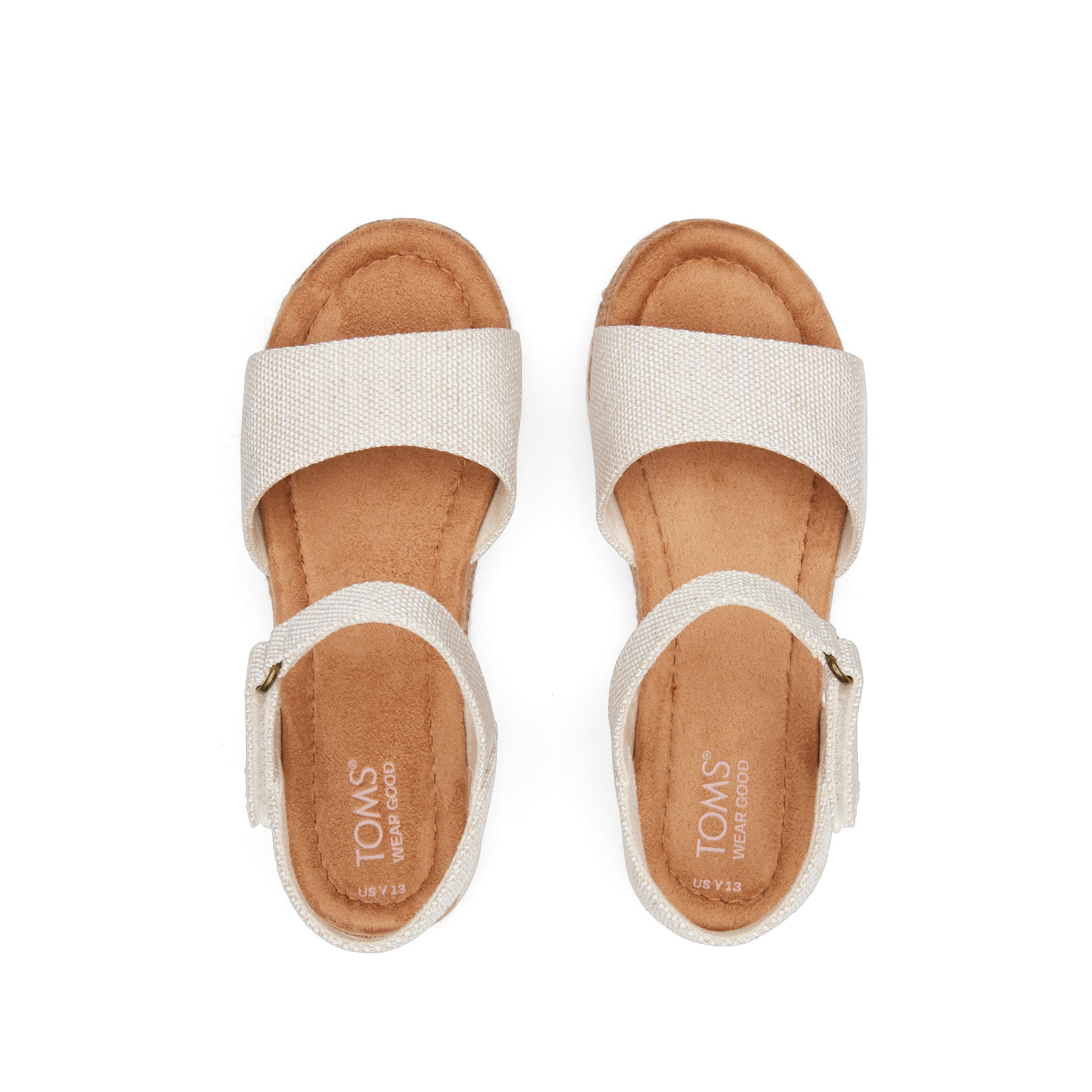 Youth Diana Natural Kids Shoe Top View