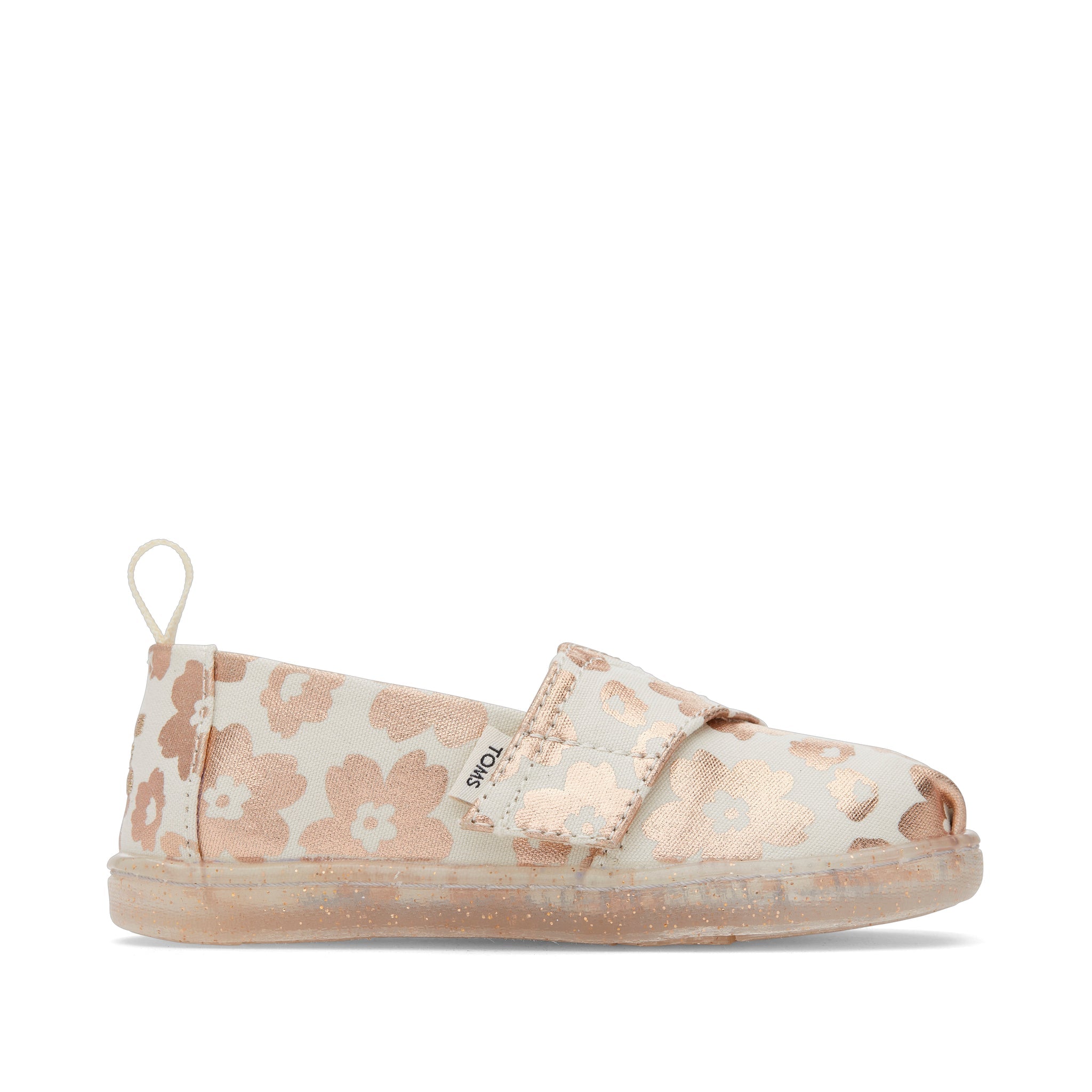 Alpargata Ojai Foil Floral Toddler Shoe Side View