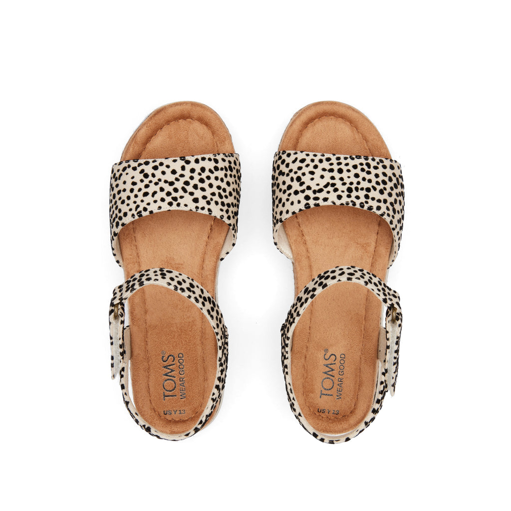 Youth Diana Mini Cheetah Kids Shoe Top View