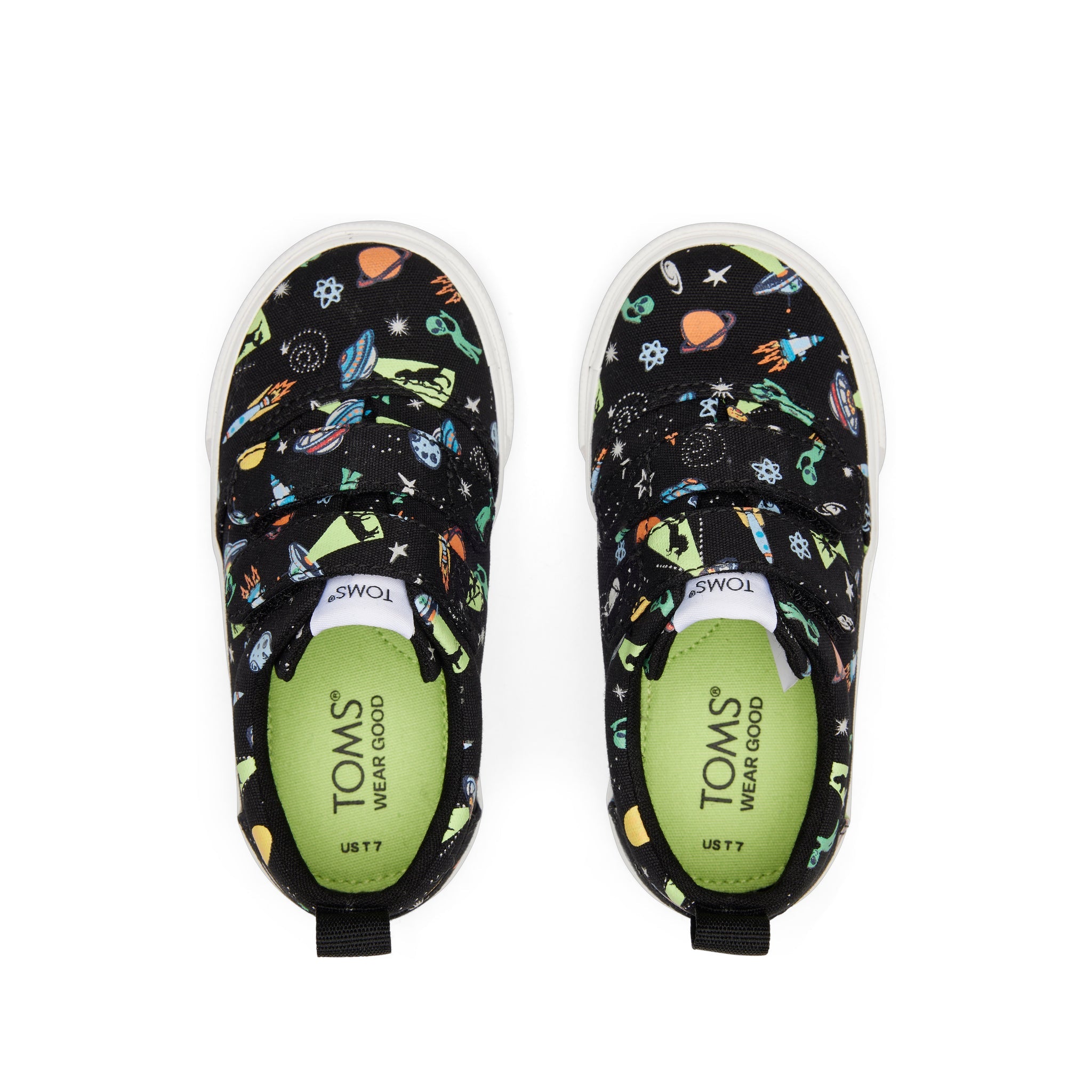 Fenix Aleins Double Strap Toddler Sneaker Top View