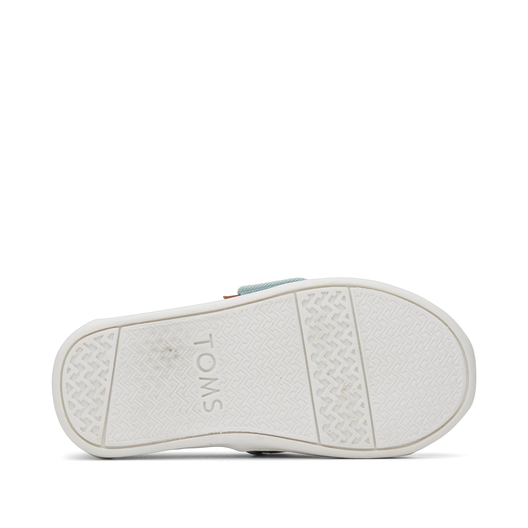 Alpargata Mint Cosmic Glitter Toddler Shoe Bottom Sole View