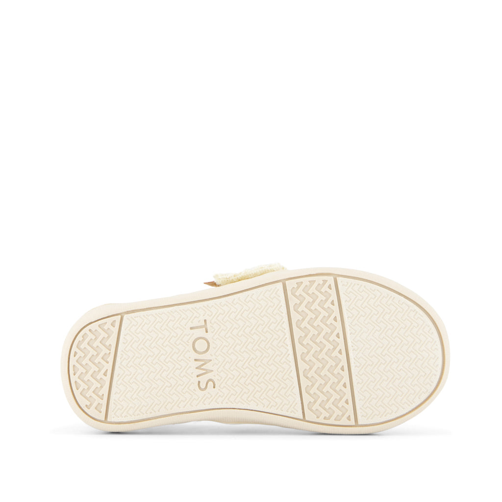 Alpargata Natural Moroccan Crochet Toddler Shoe Bottom Sole View