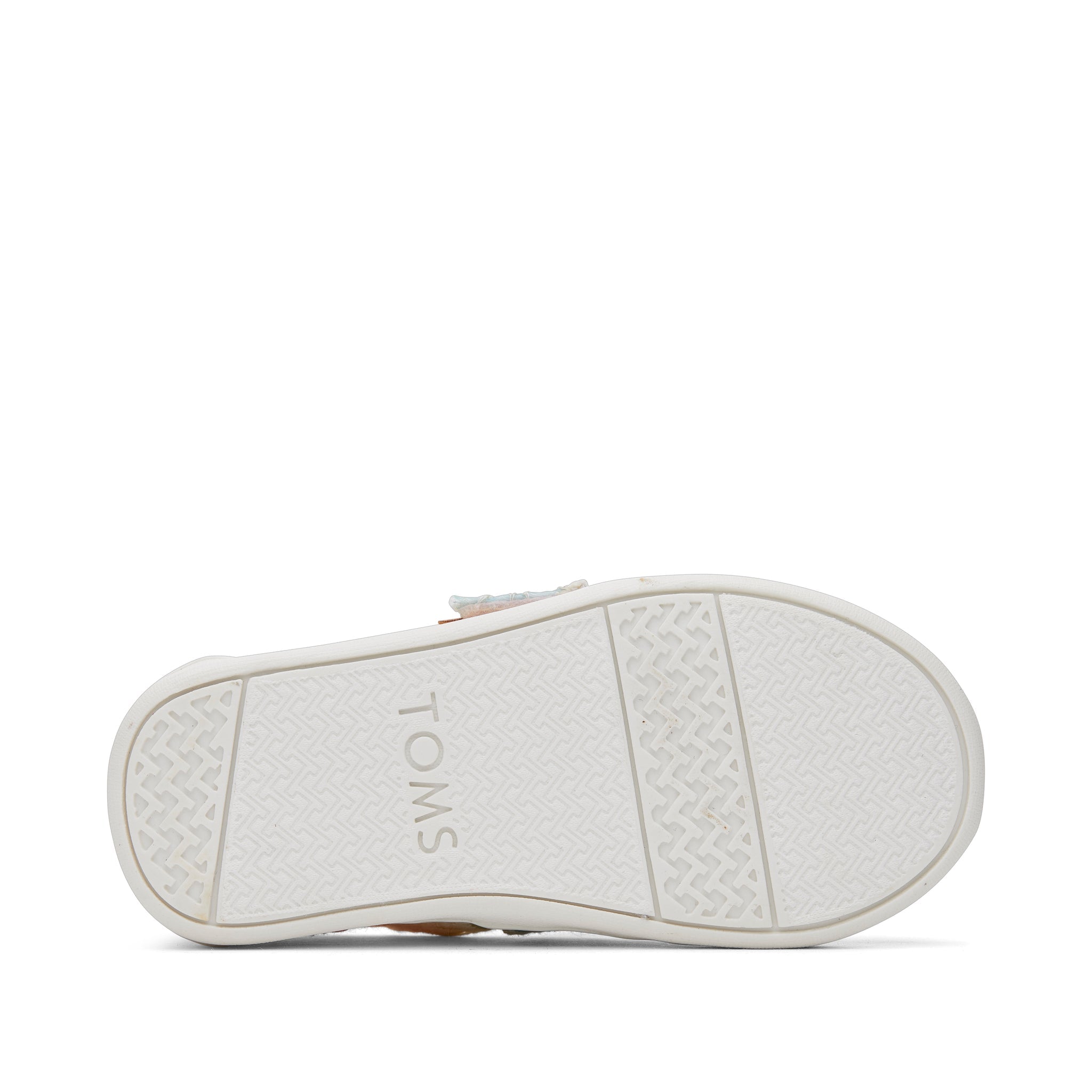 Alpargata Ombre Floral Lace Toddler Shoe Bottom Sole View