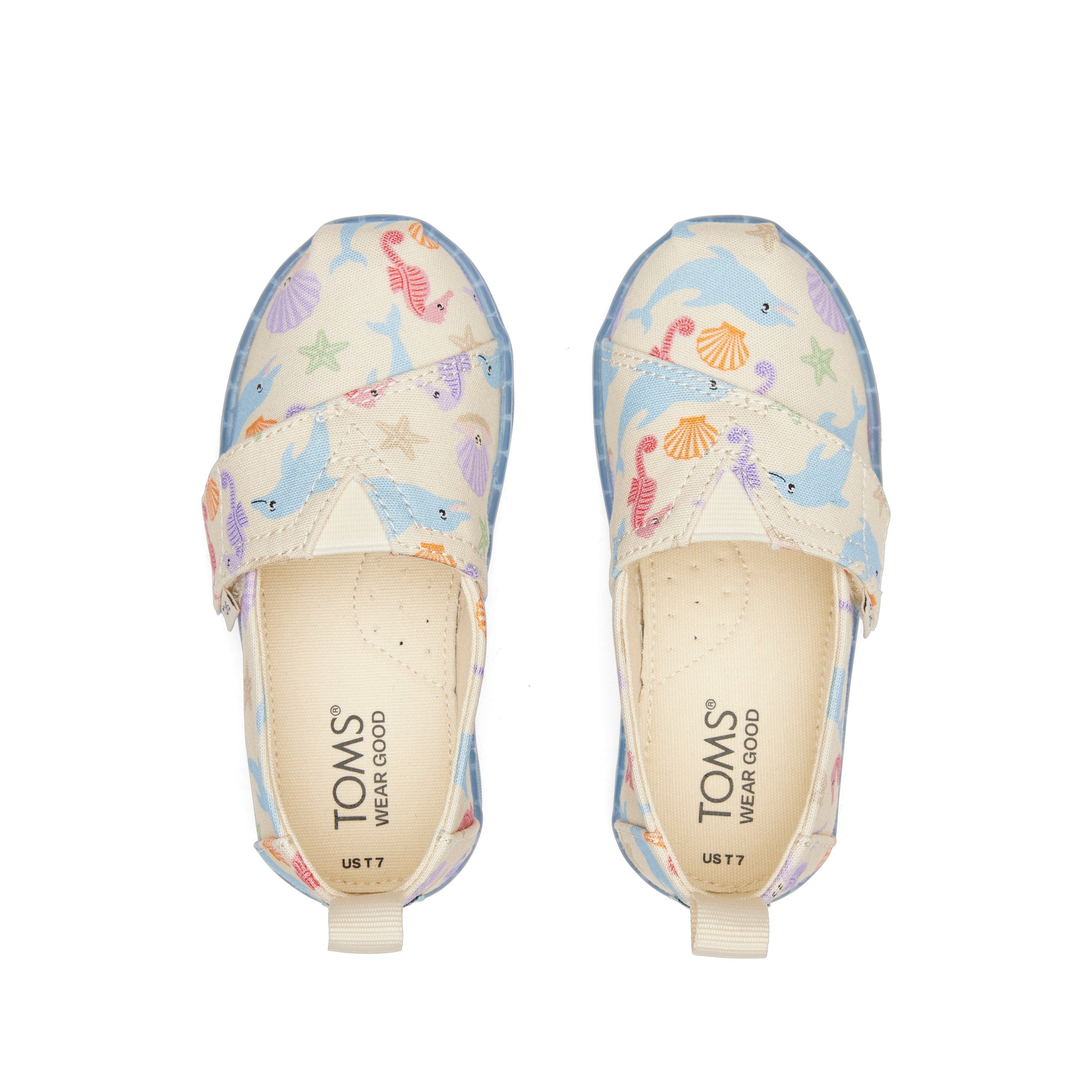 Alpargata Ocean Friends Toddler Shoe Top View