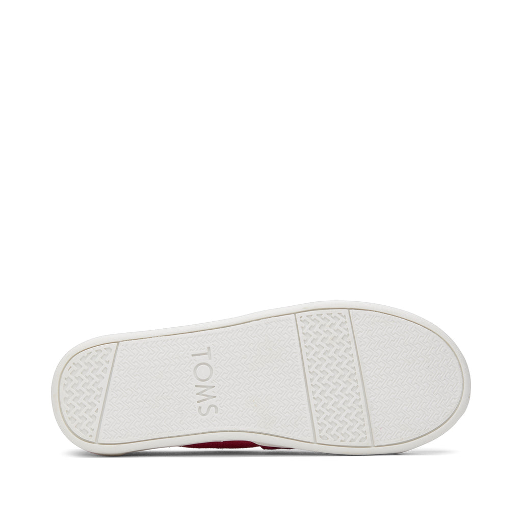 Youth Alpargata Pink Heritage Canvas Kids Shoe Bottom Sole View