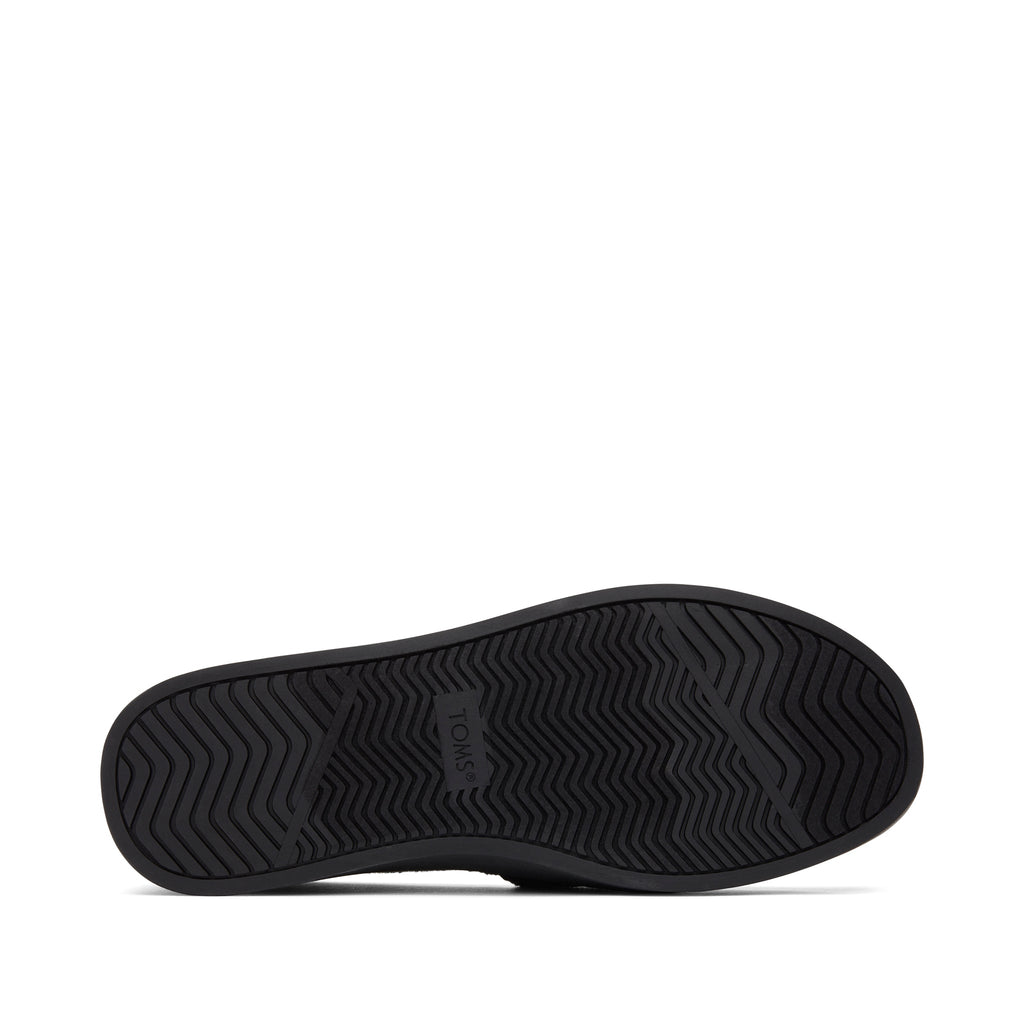 Kameron Black Slip On Sneaker Bottom Sole View