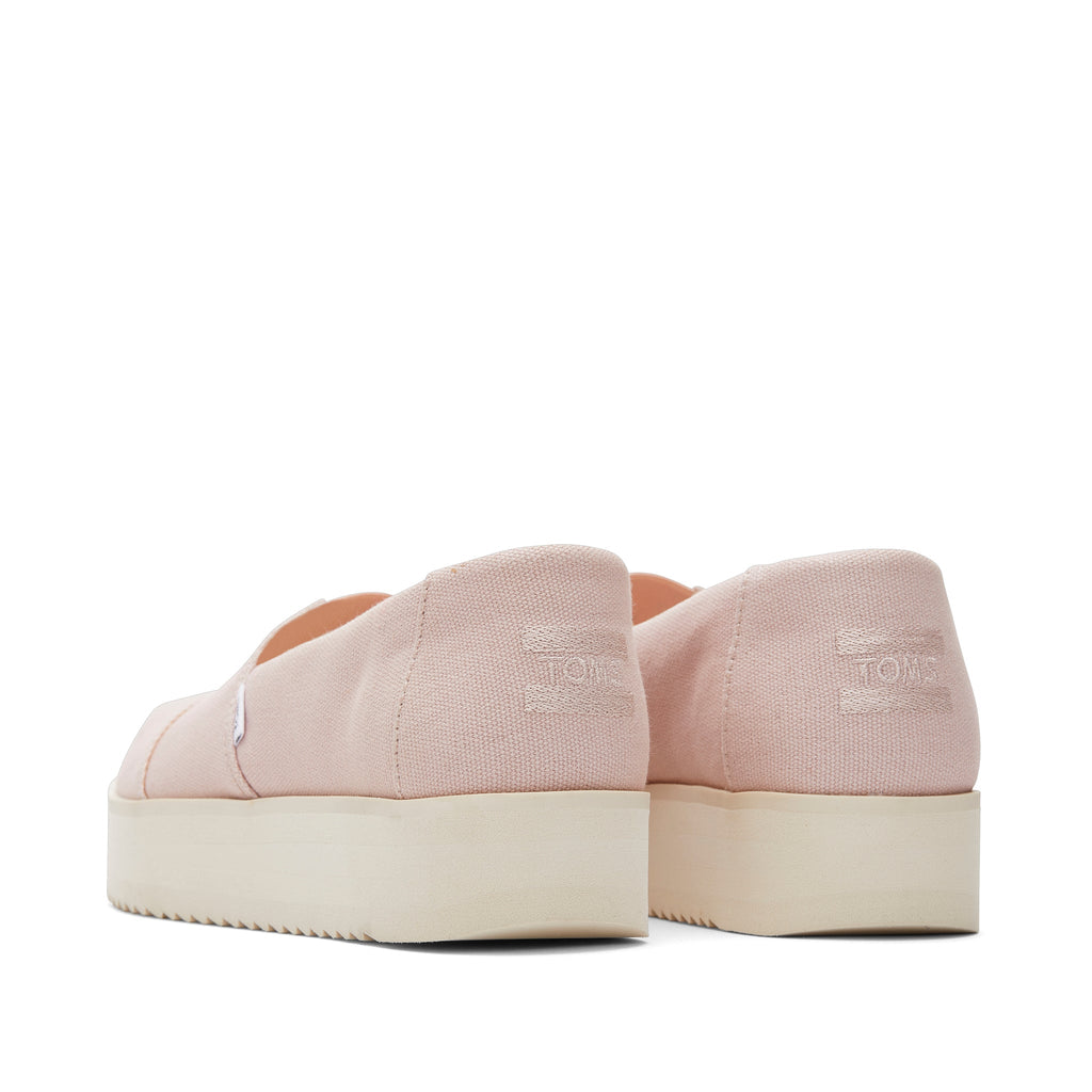 Alpargata Pink Midform Espadrille Back View