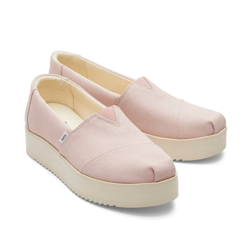 Alpargata Pink Midform Espadrille Front View