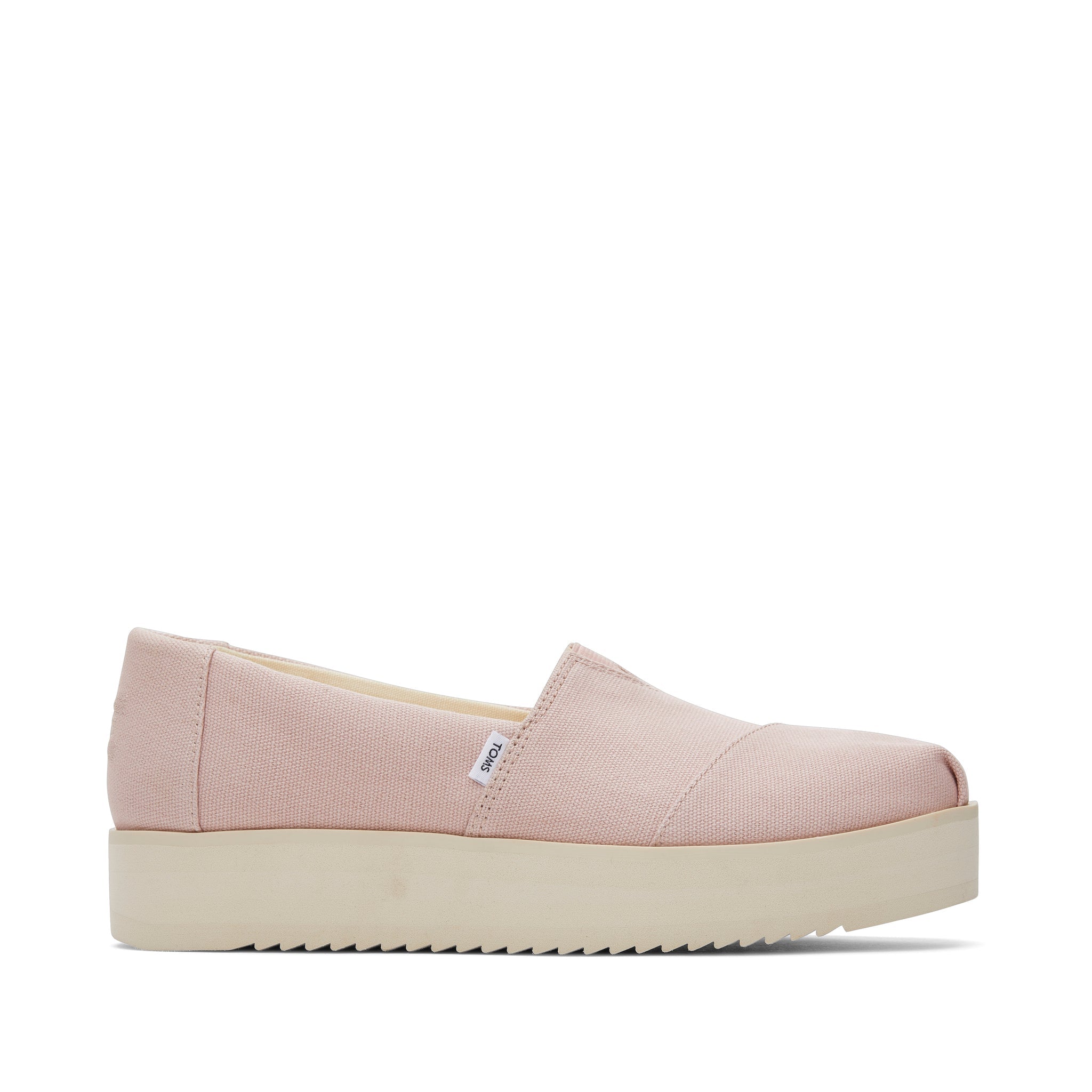 Alpargata Pink Midform Espadrille Side View
