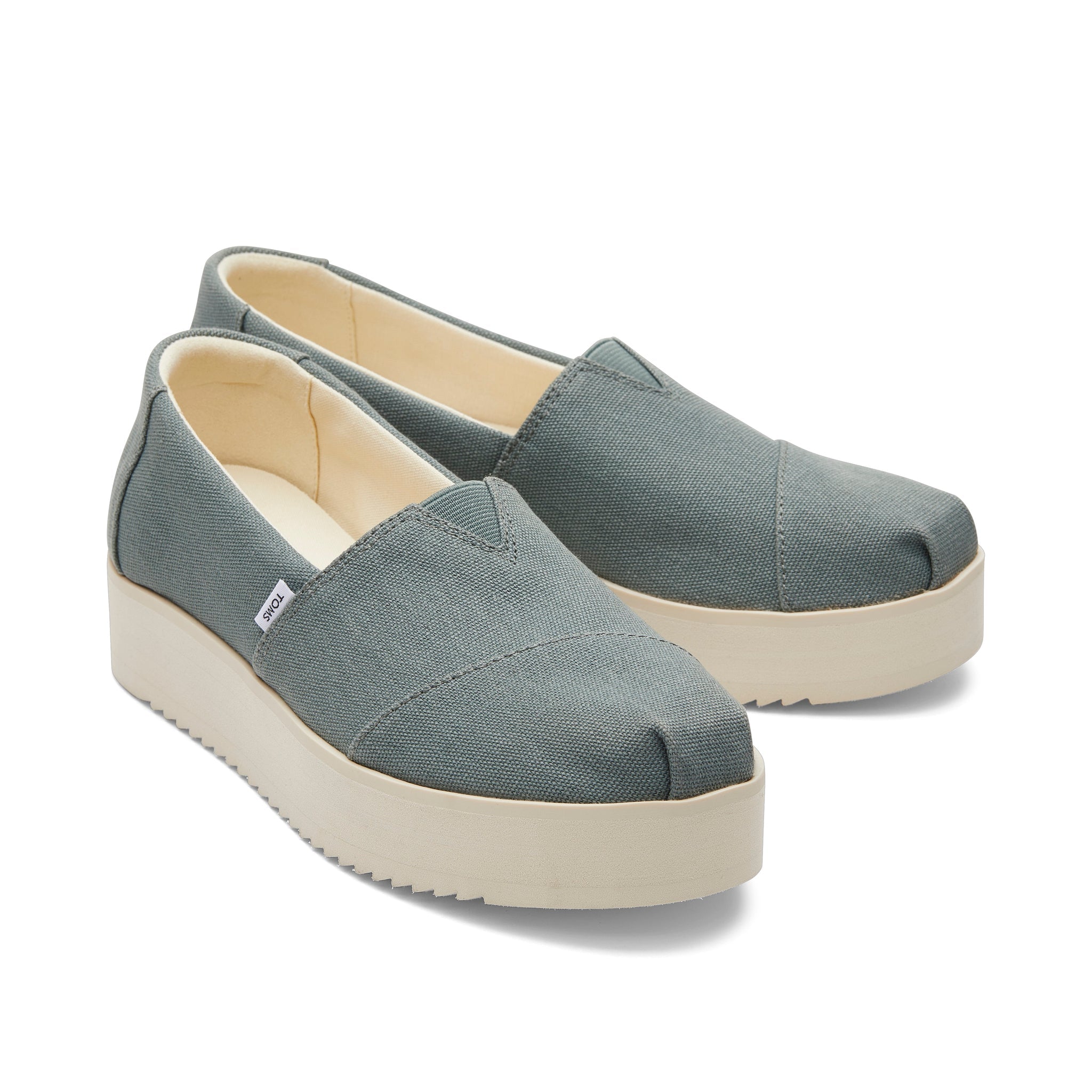Alpargata Green Midform Espadrille Front View