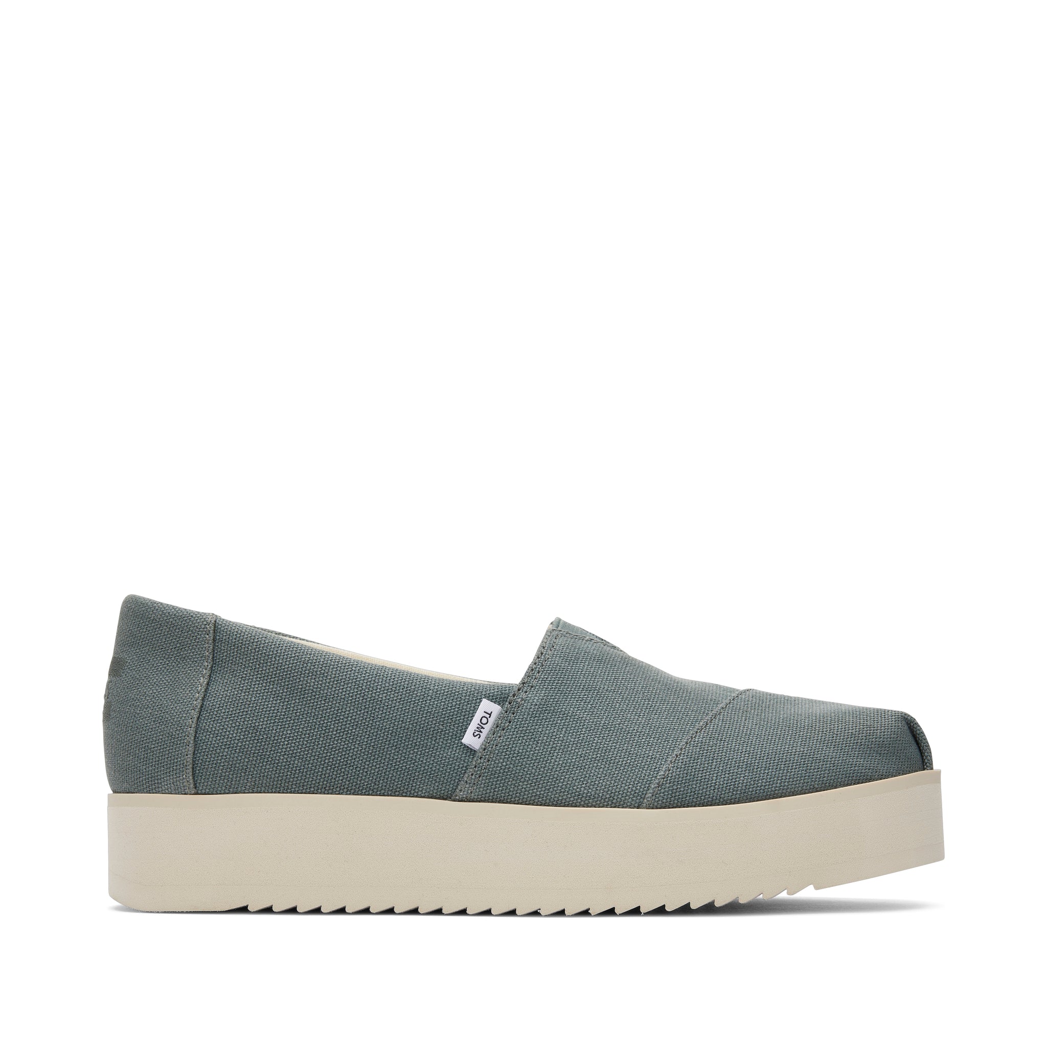 Alpargata Green Midform Espadrille Side View
