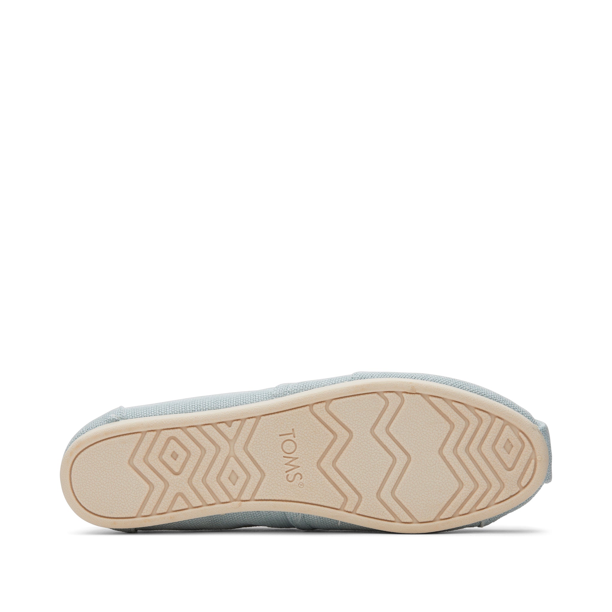 Alpargata Soft Blue Heritage Canvas Bottom Sole View