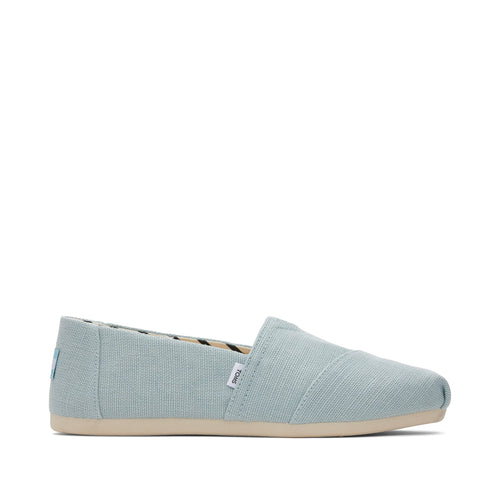 Alpargata Soft Blue Heritage Canvas Side View