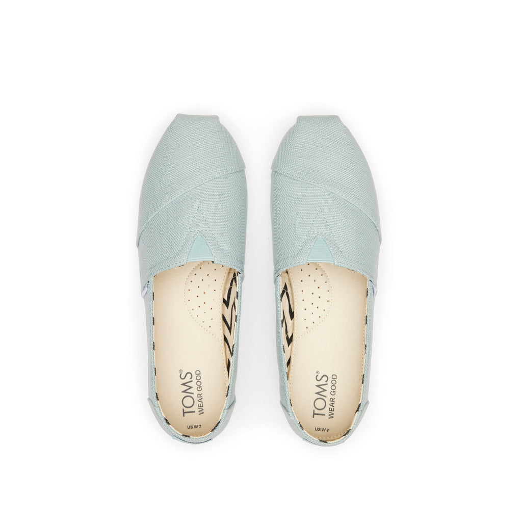 Alpargata Soft Blue Heritage Canvas Top View