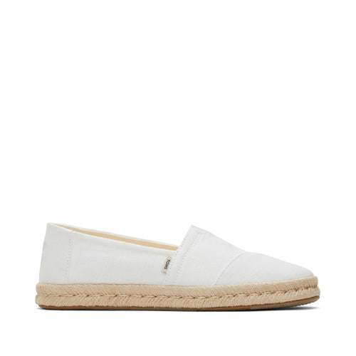 Alpargata Rope 2.0 Espadrille - White Recycled Cotton Side View