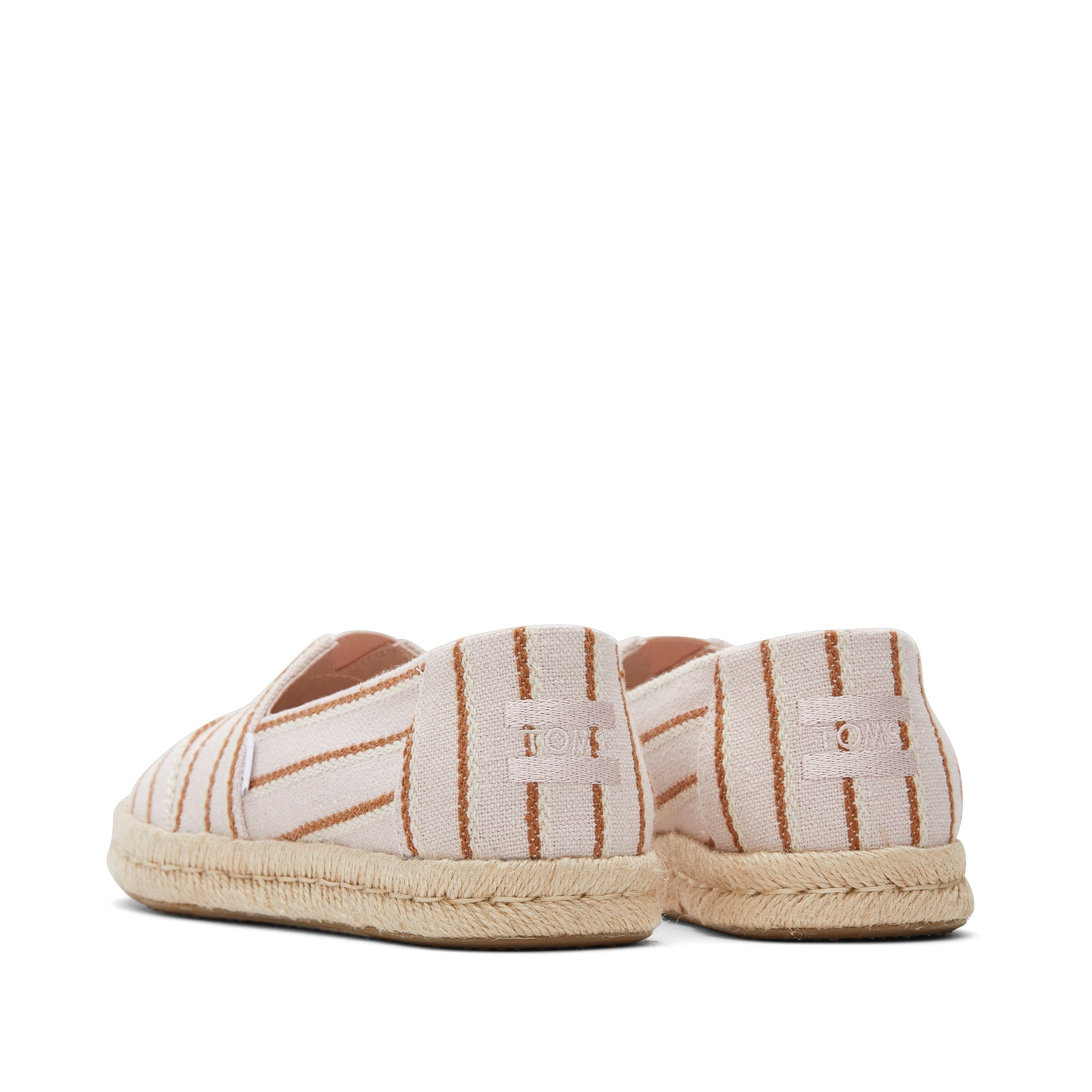 Alpargata Rope 2.0 Pink Stripes Espadrille Back View