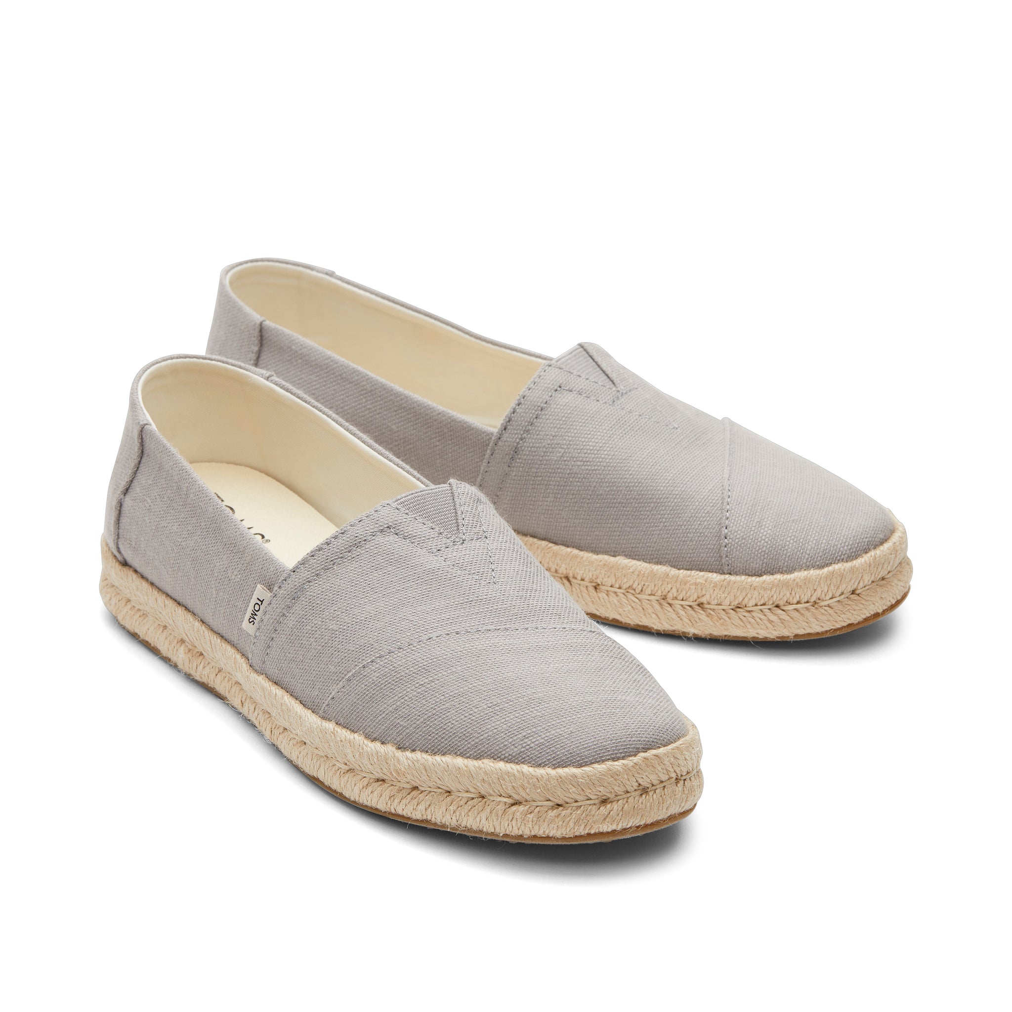 Alpargata Rope 2.0 Espadrille - Drizzle Grey Recycled Cotton Front View