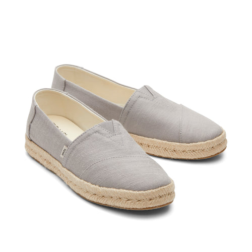 Alpargata Rope 2.0 Espadrille - Drizzle Grey Recycled Cotton Front View