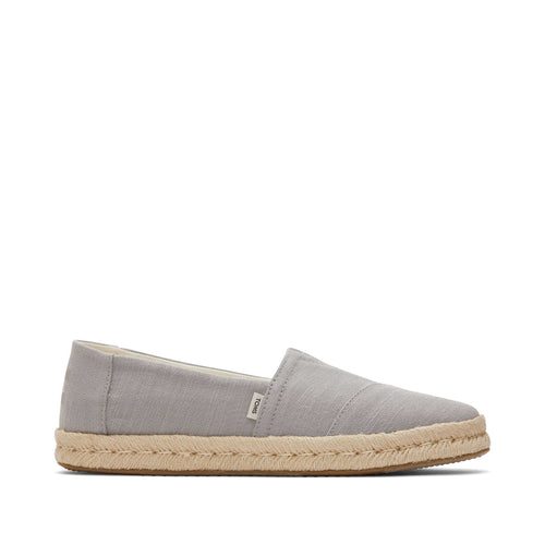 Alpargata Rope 2.0 Espadrille - Drizzle Grey Recycled Cotton Side View
