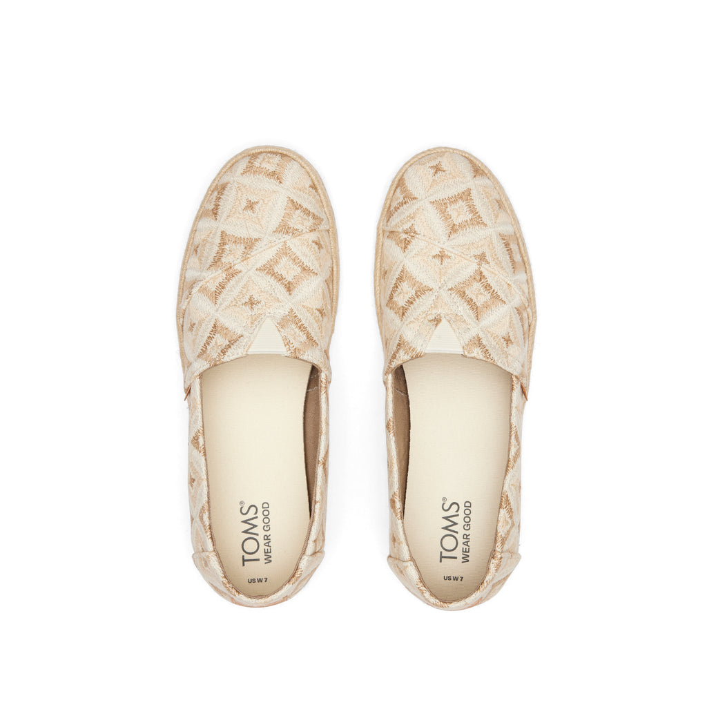 Alpargata Rope 2.0 Natural Geometric Espadrille Top View