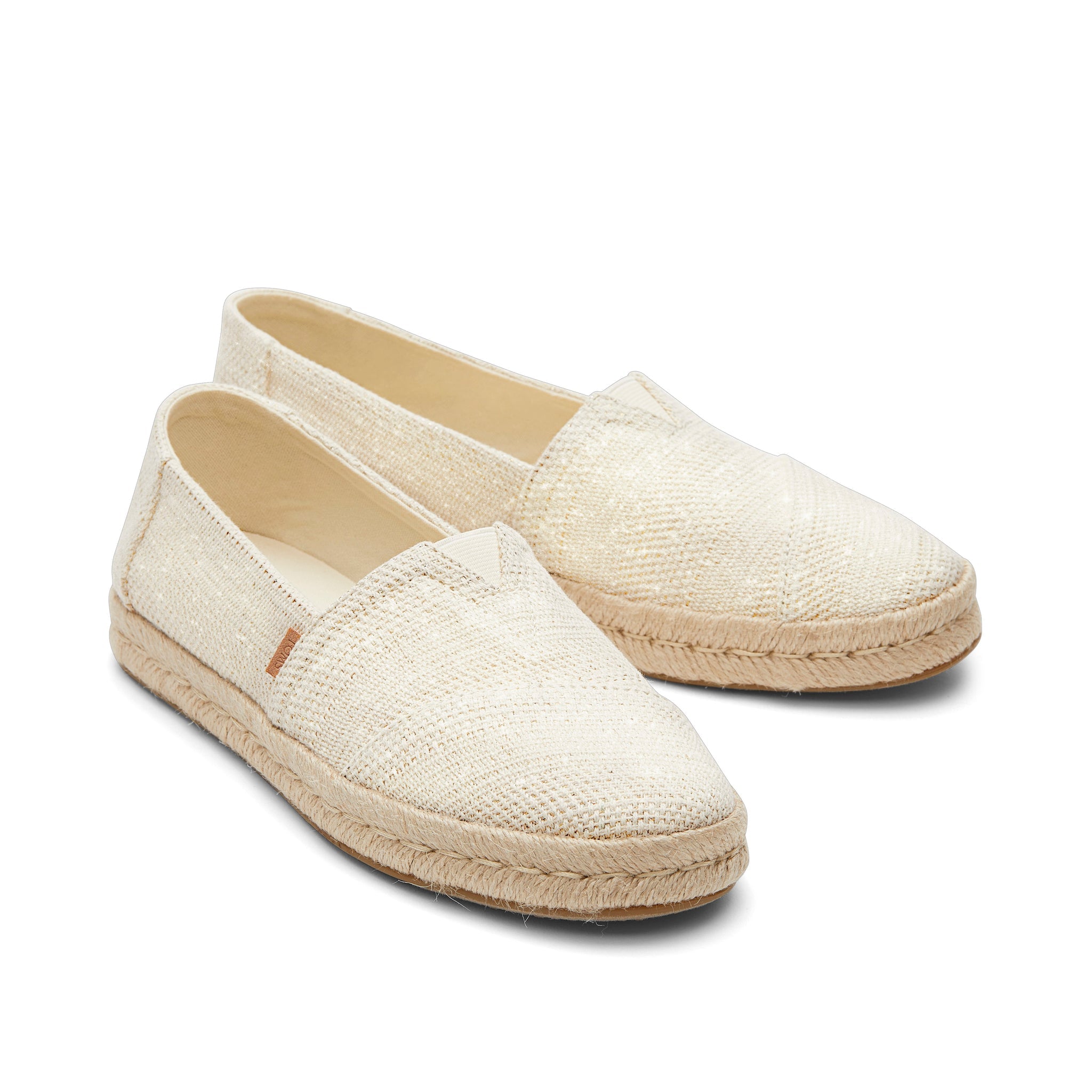 Alpargata Rope 2.0 Natural Metallic Espadrille Front View