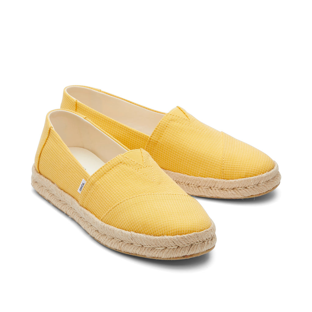 Alpargata Rope 2.0 Yellow Espadrille Front View