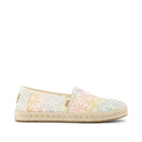 Alpargata Rope 2.0 Ombre Floral Lace Espadrille Side View
