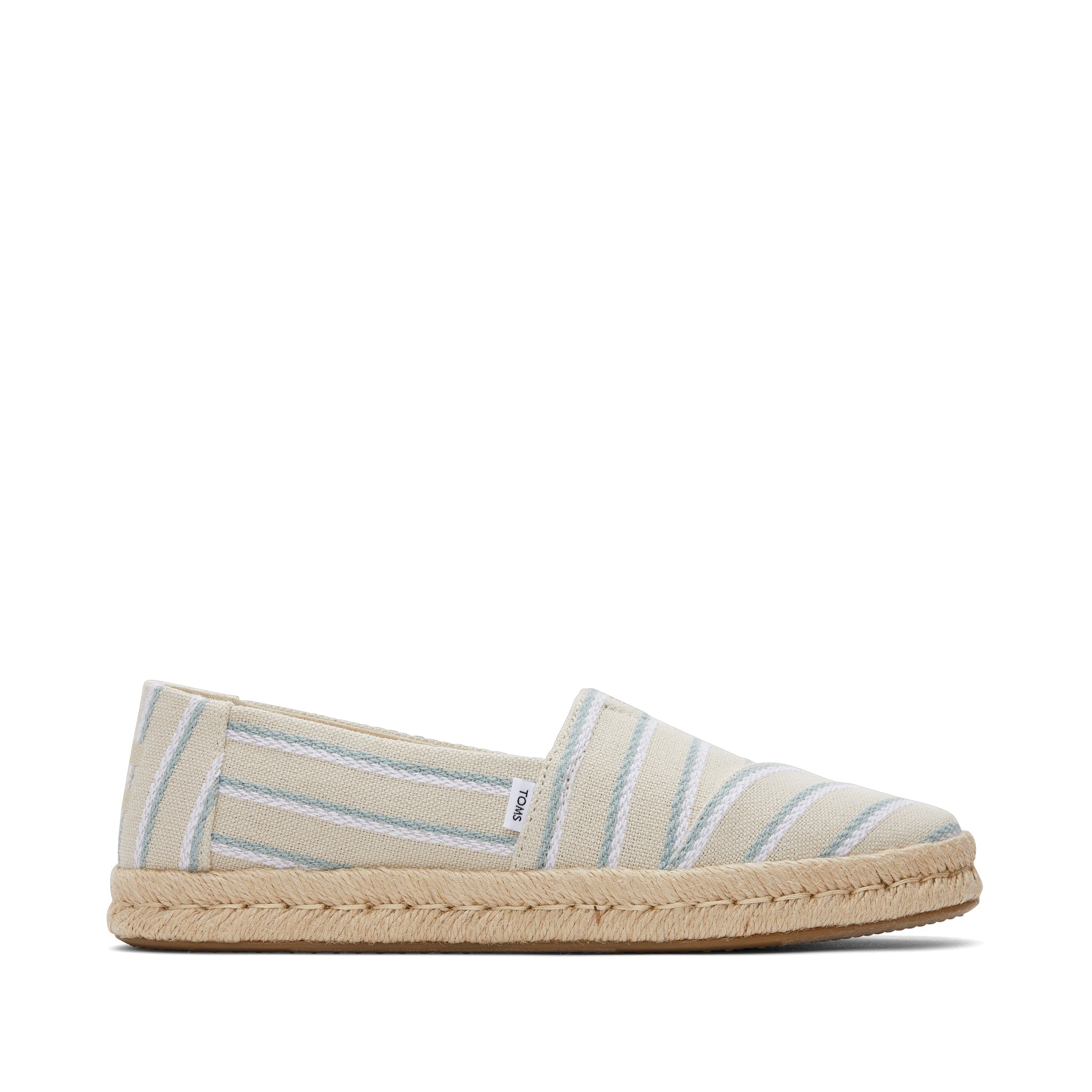 Alpargata Rope 2.0 Cream Stripes Espadrille Side View