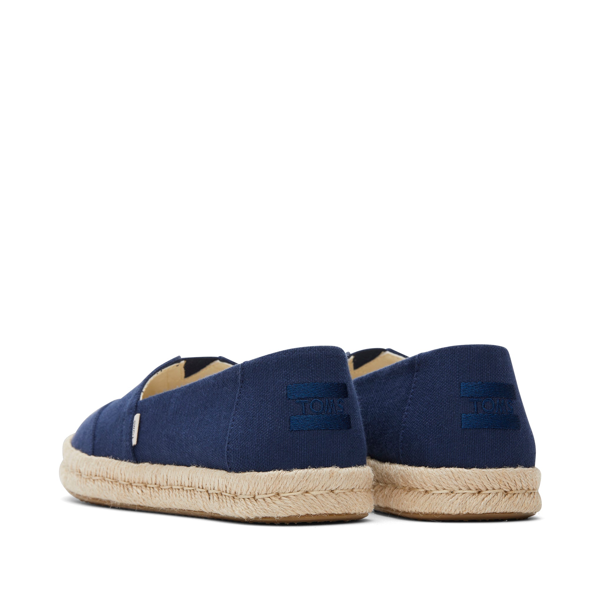 Alpargata Rope 2.0 Navy Recycled Cotton Espadrille Back View