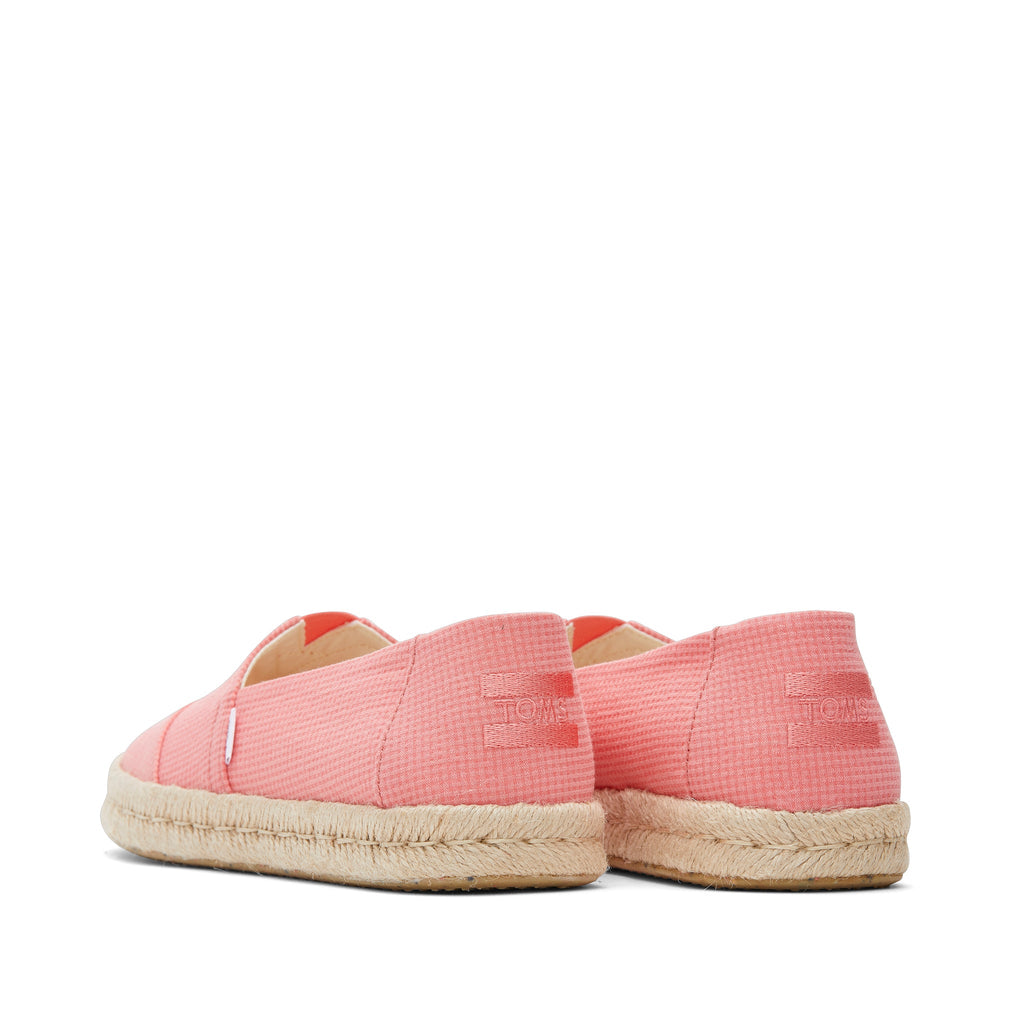 Alpargata Rope 2.0 Pink Espadrille Back View