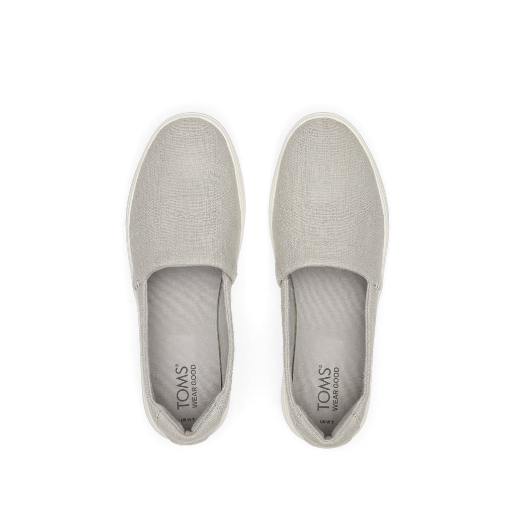 Kameron Grey Slip On Sneaker Top View
