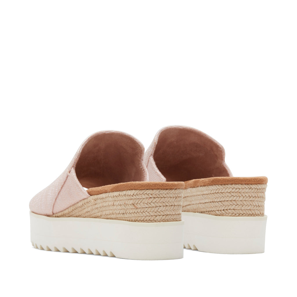 Diana Mule Pink Sandal Back View