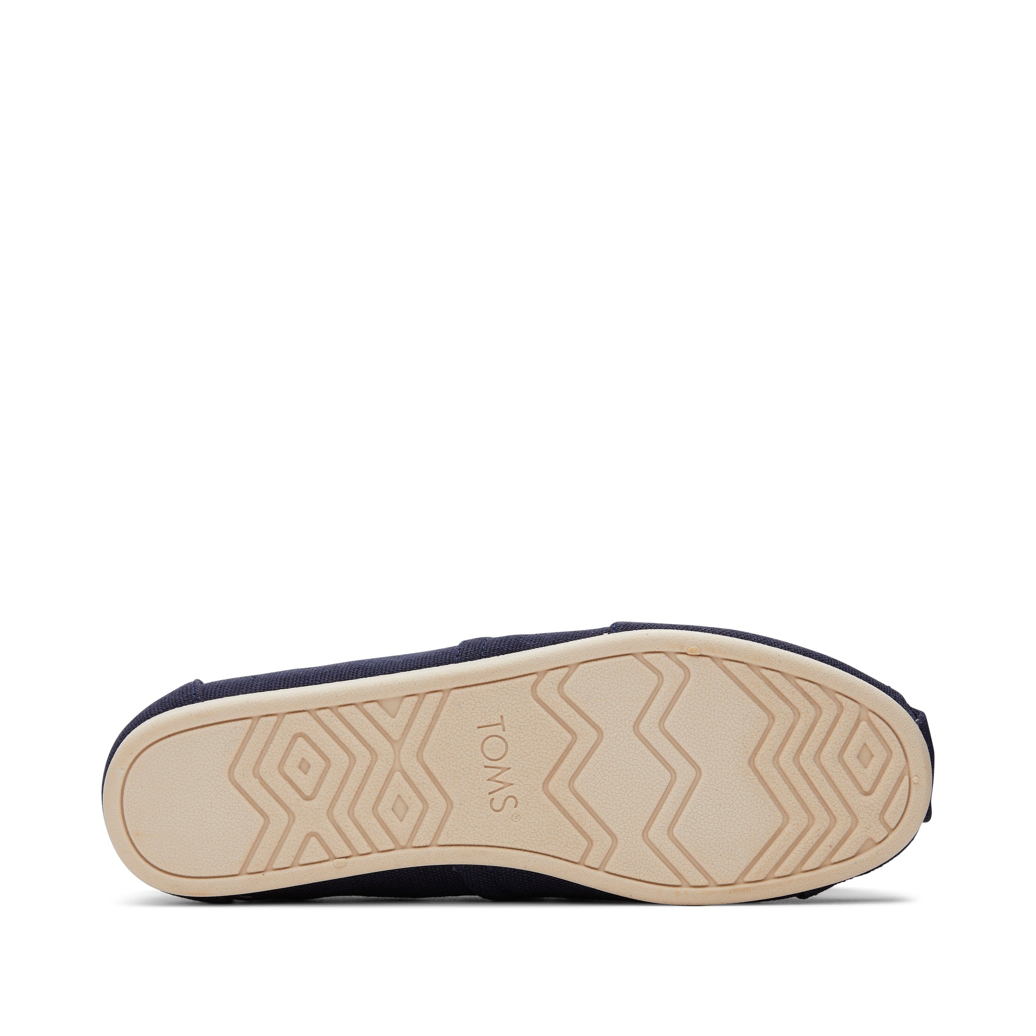 Alpargata Navy Heritage Canvas Bottom Sole View