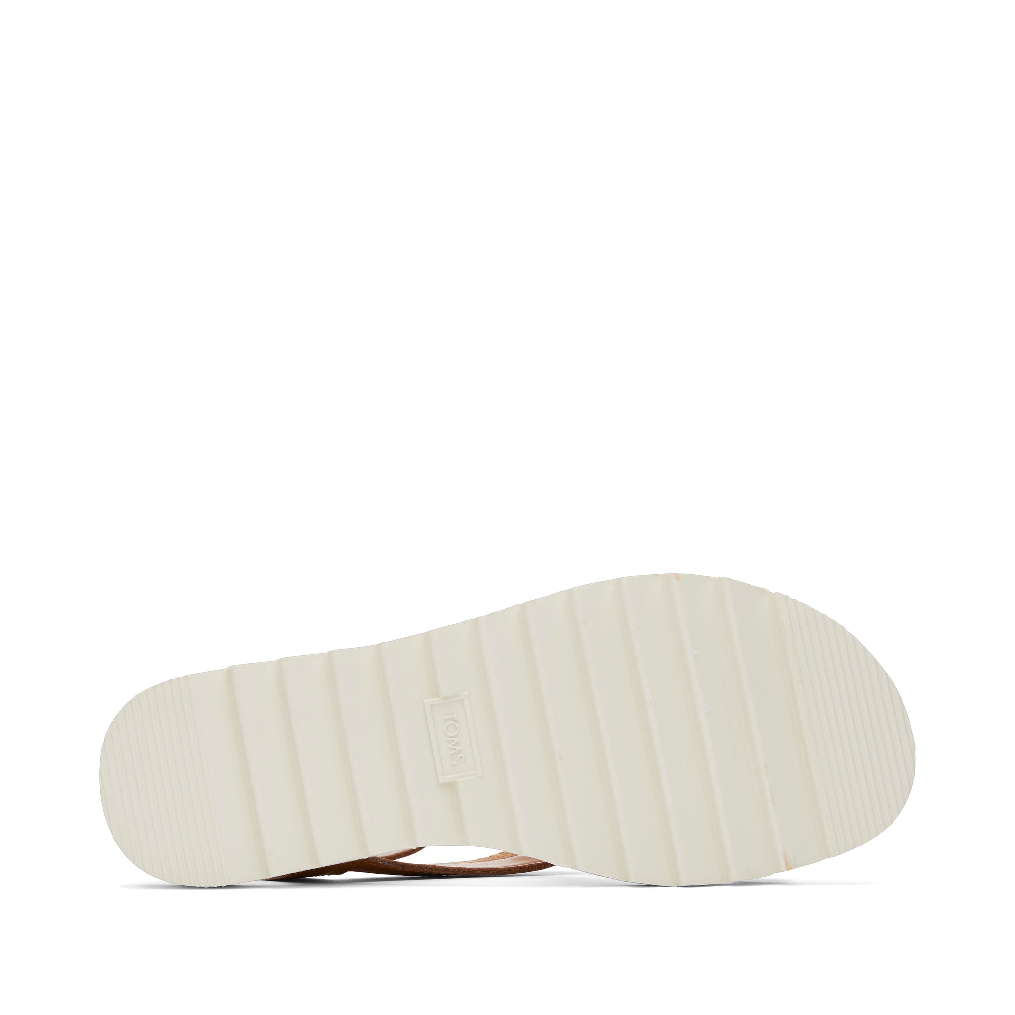 Rory Tan Leather Sandal Bottom Sole View