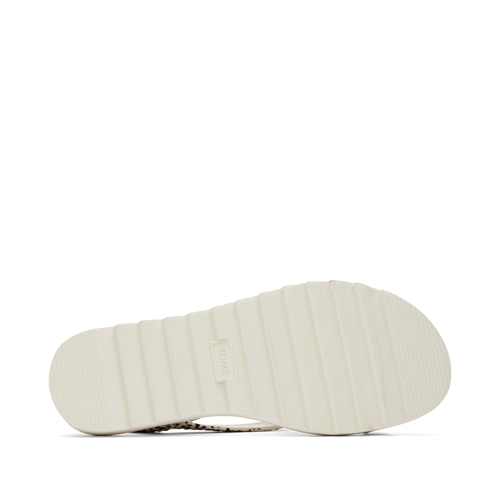 Rory Mini Cheetah Sandal Bottom Sole View