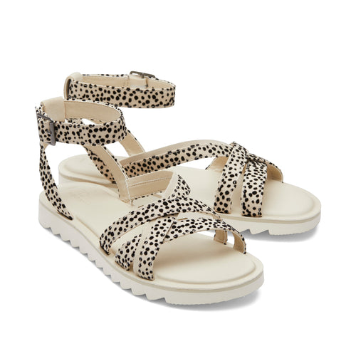 Rory Mini Cheetah Sandal Front View