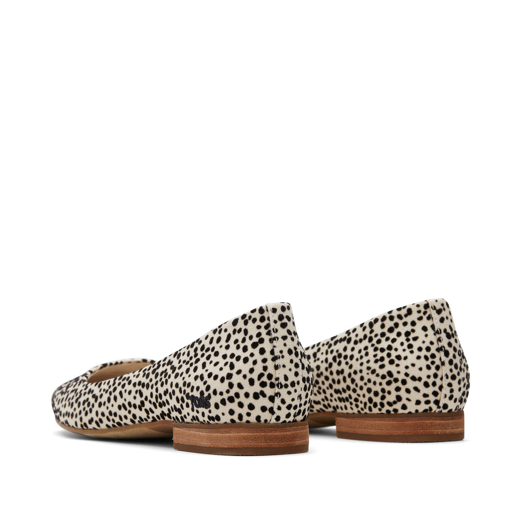 Briella Mini Cheetah Print Flat Back View