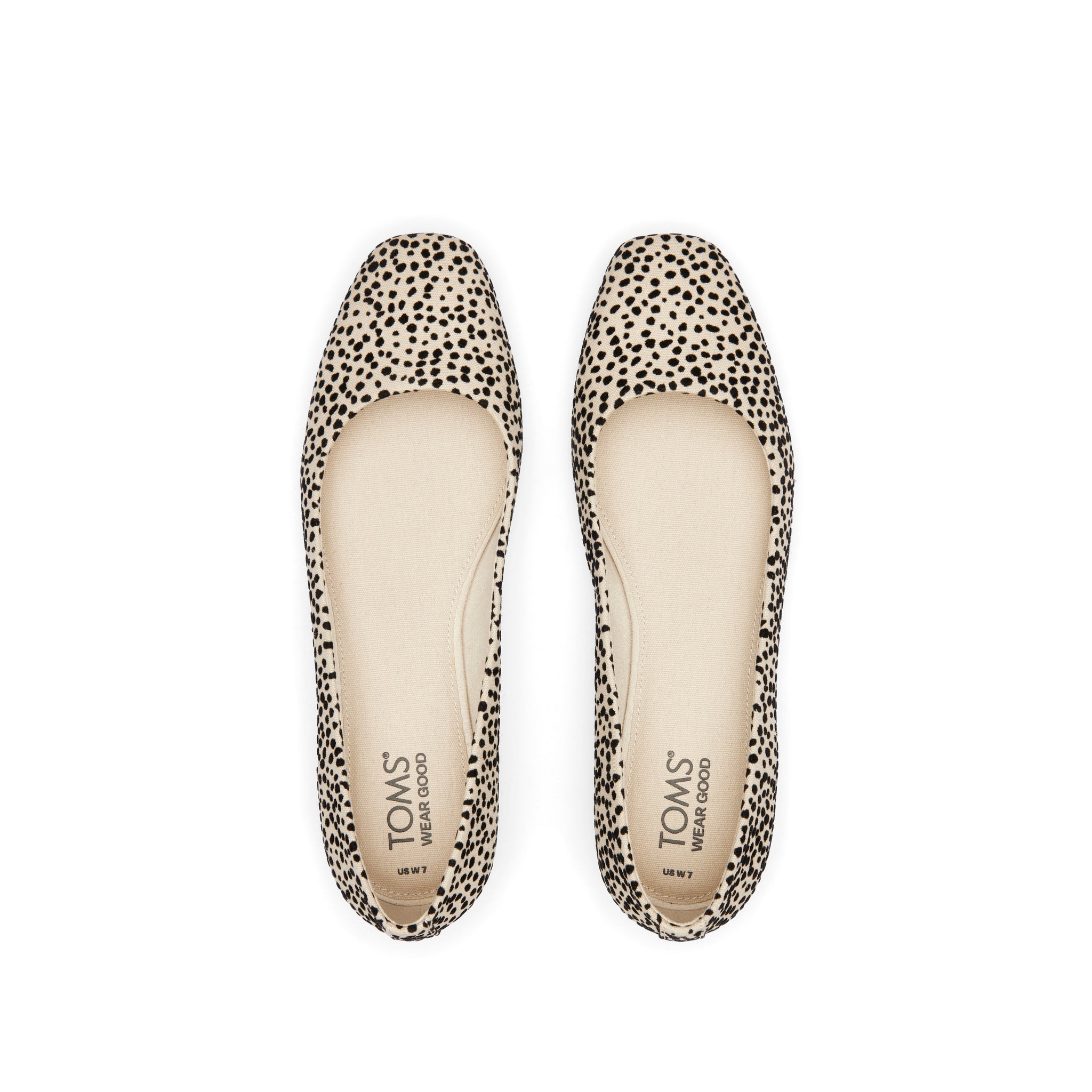 Briella Mini Cheetah Print Flat Top View