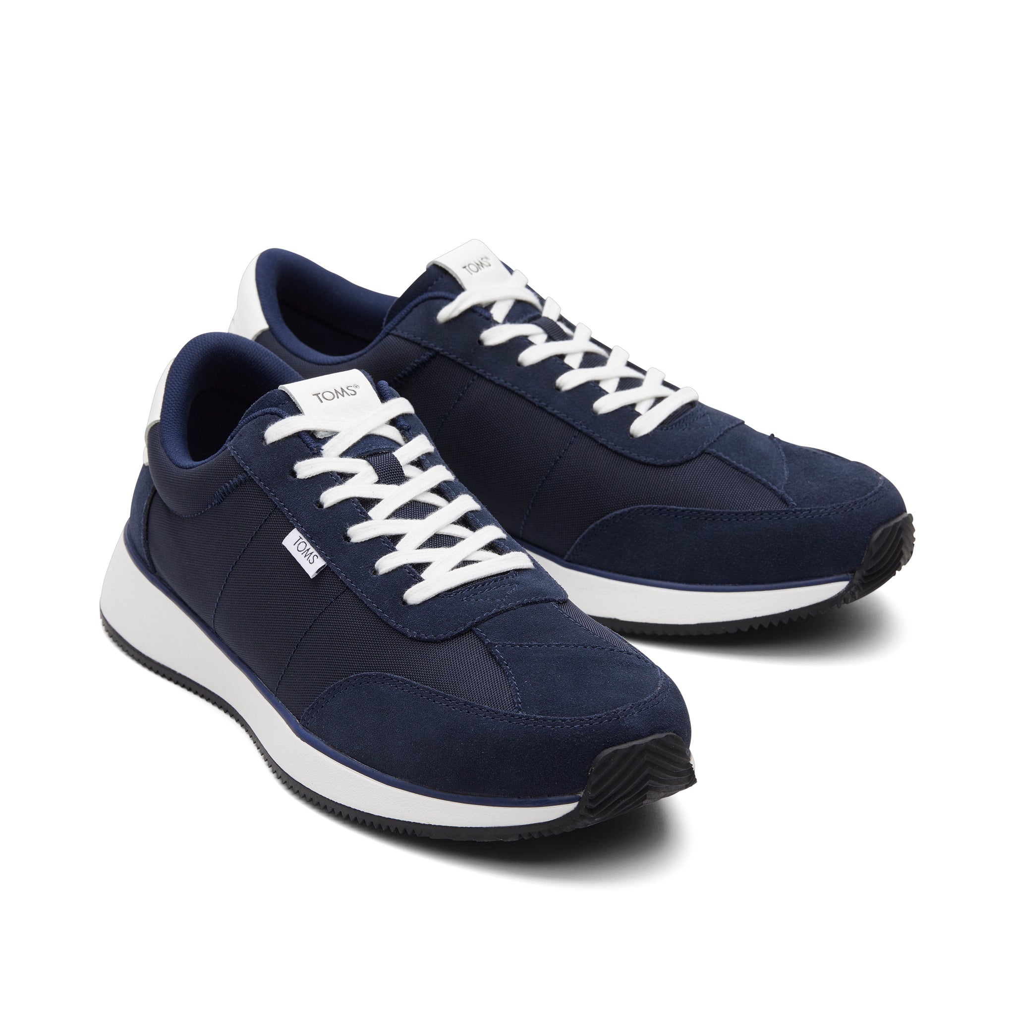 Wyndon Navy Jogger Sneaker Front View