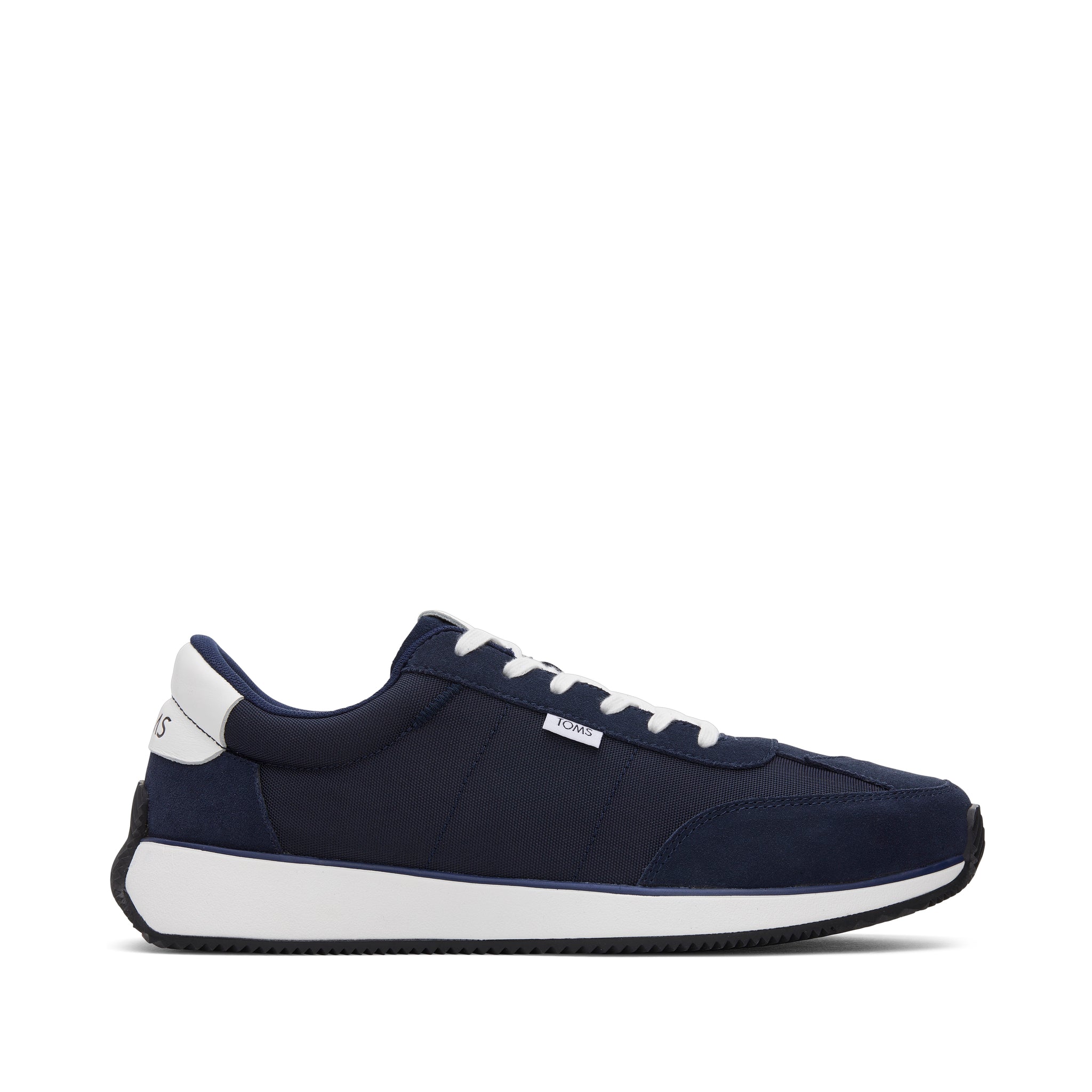 Wyndon Navy Jogger Sneaker Side View