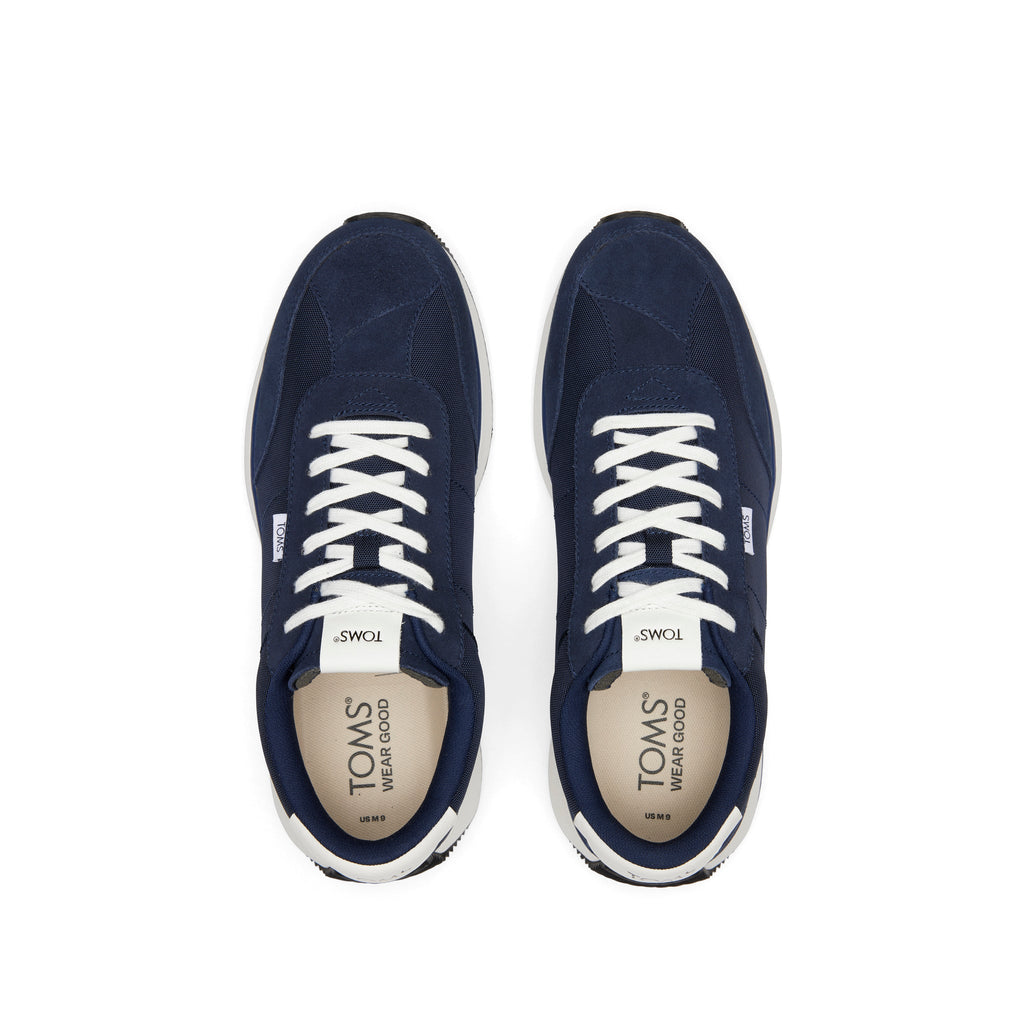 Wyndon Navy Jogger Sneaker Top View