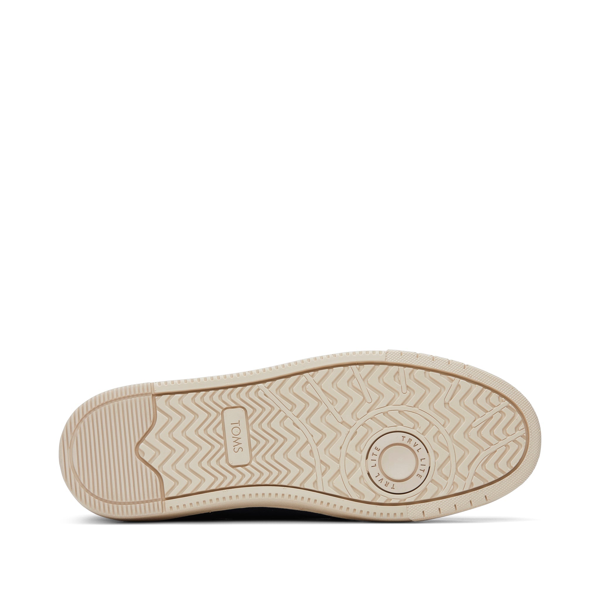 TRVL LITE London Navy Suede Loafer Bottom Sole View