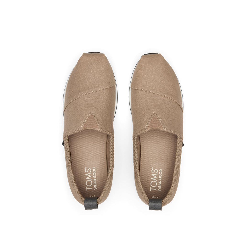 Resident 2.0 Taupe Ripstop Sneaker Top View