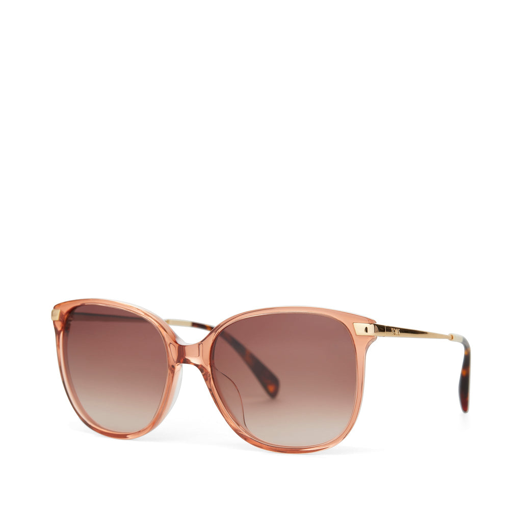 Sandela 201 Apricot Handcrafted Sunglasses Side View