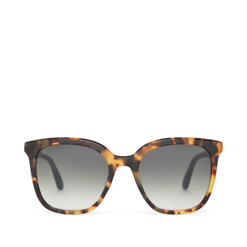 Charmaine Blonde Tortoise Handcrafted Sunglasses Front View