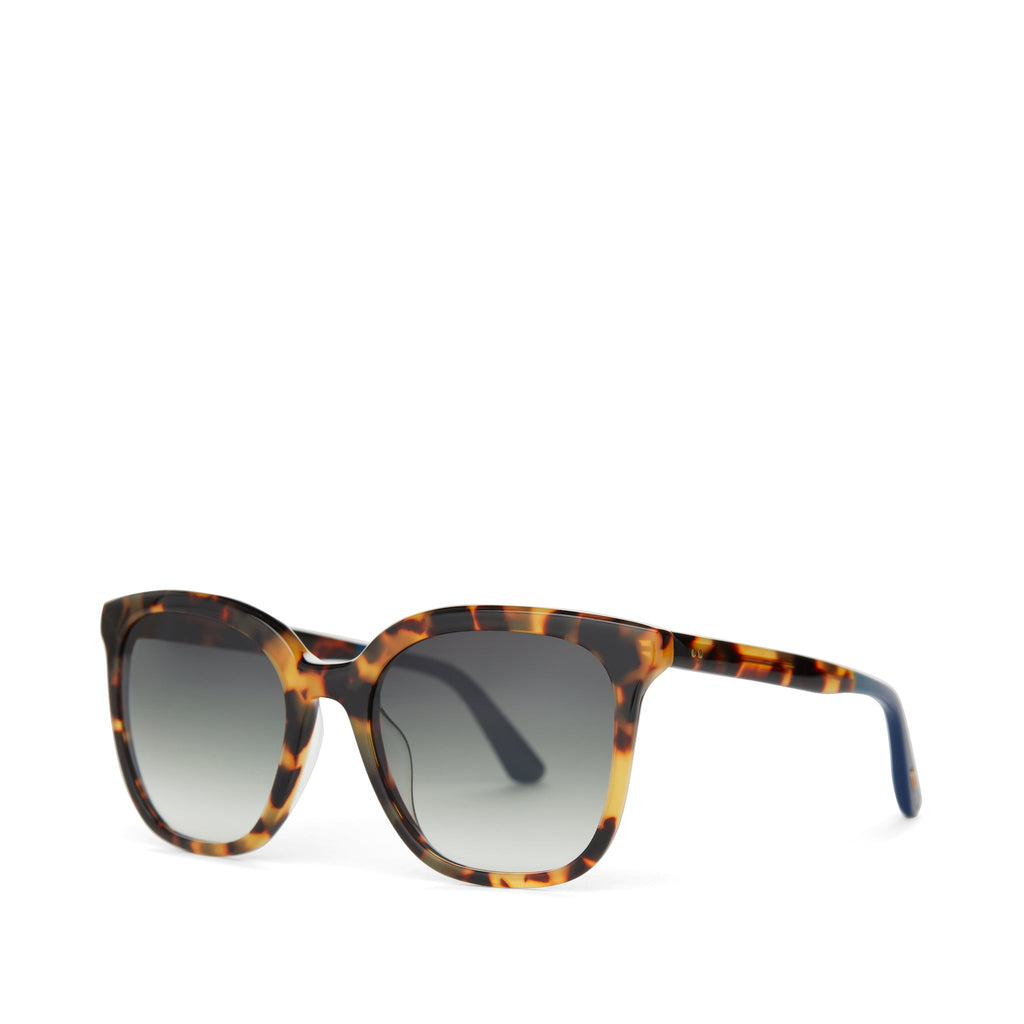 Charmaine Blonde Tortoise Handcrafted Sunglasses Side View